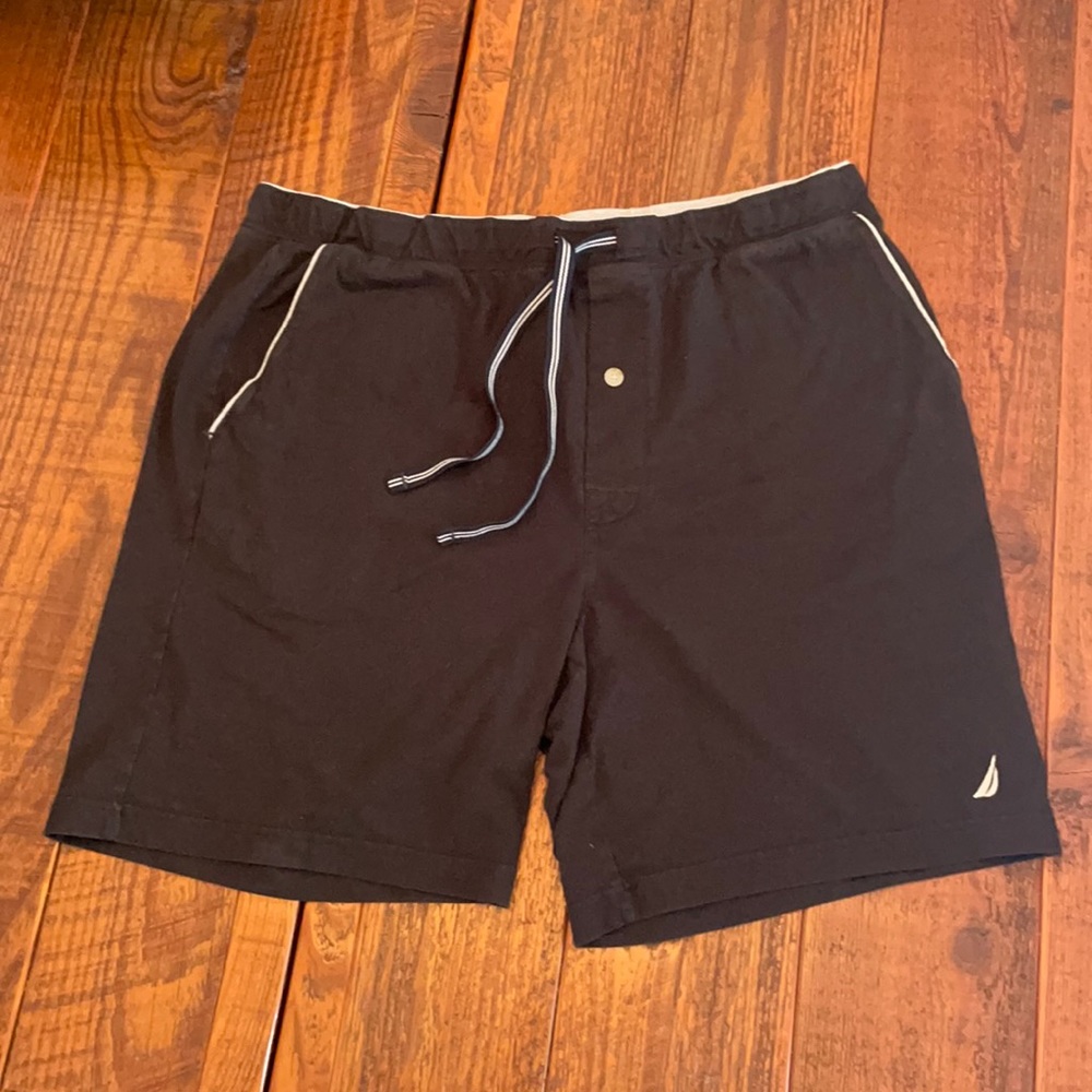Nautica Men’s Pajama Shorts in Black, Sz XL
